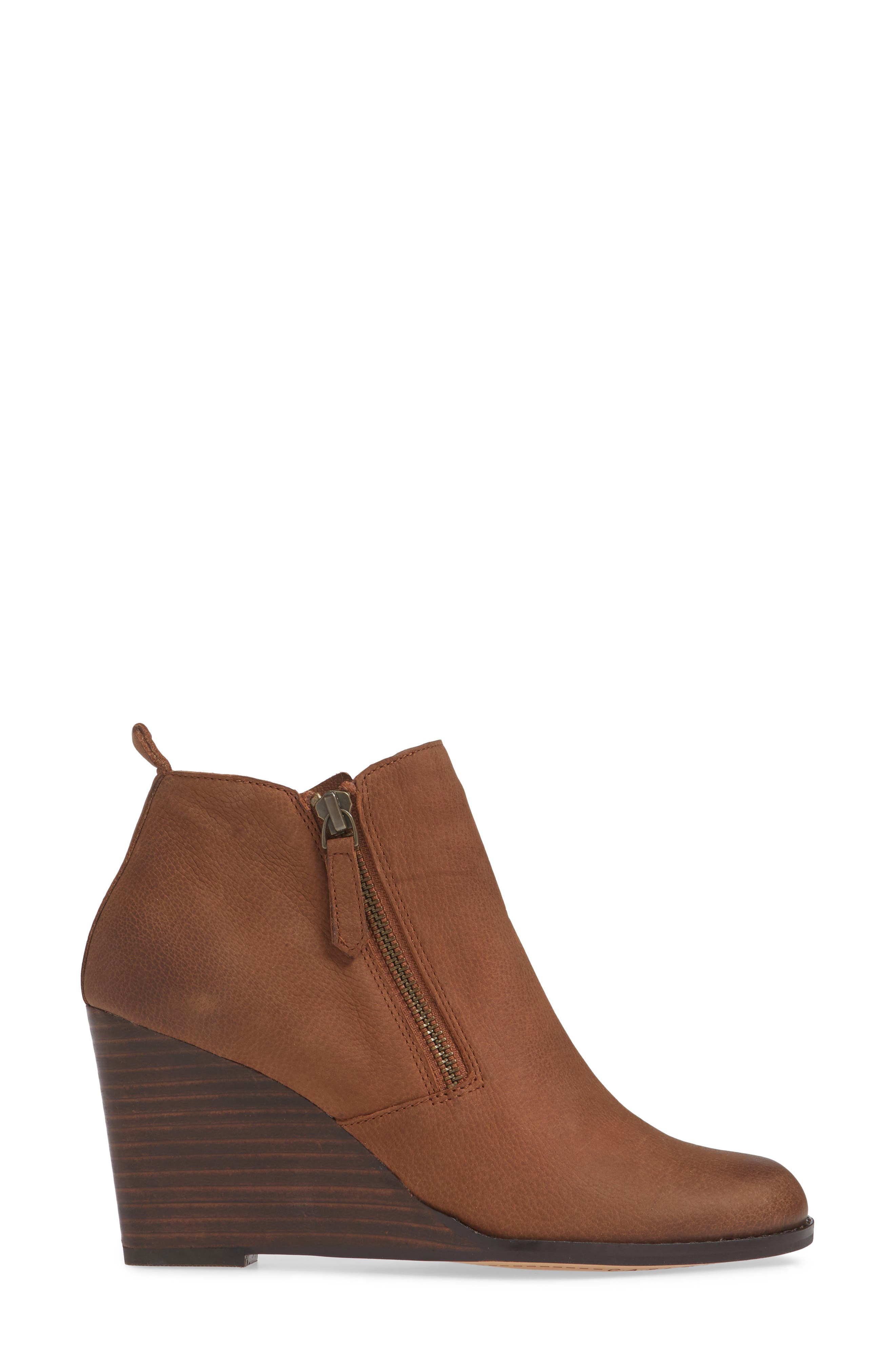 caslon wesley wedge bootie