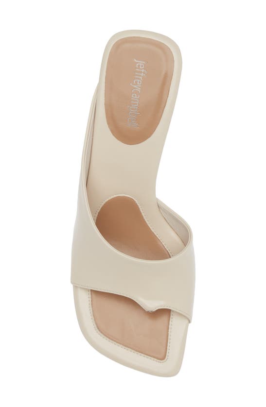 Shop Jeffrey Campbell Primordial Mule In Ice Taupe