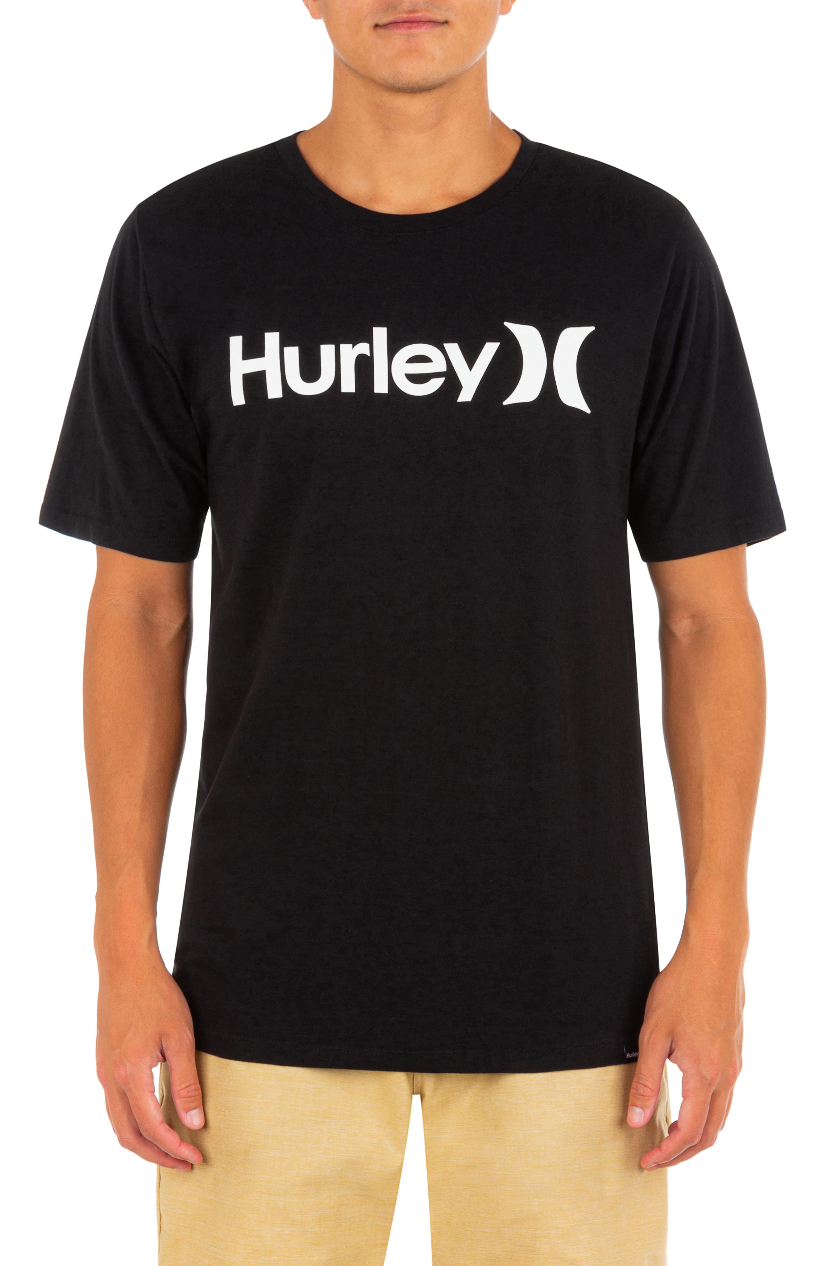 Hurley Mens Purple T Shirt Small Short Sleeve 100% Cotton Crew Neck New 