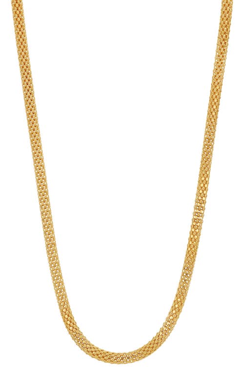 Bony Levy 14K Gold Interlocking Chain Necklace in 14K Yellow Gold at Nordstrom, Size 18