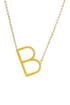 Thumbnail image number 4 of Savvy Cie 14K Gold Plated Initial Pendant Necklace with Gift Box - Multiple Letters Available