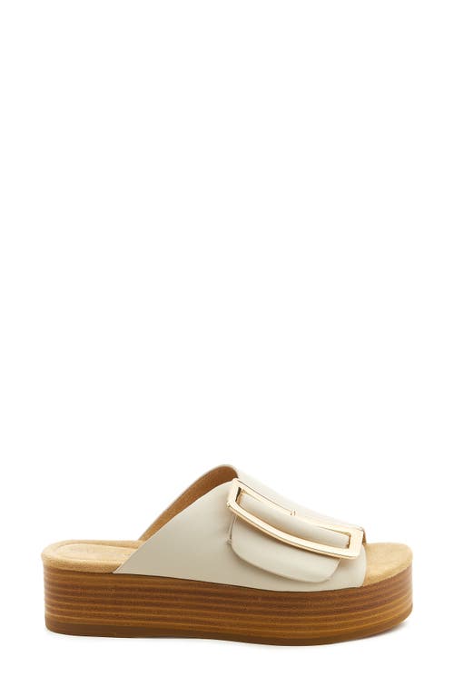Kelsi Dagger Brooklyn Dover Platform Sandals In Shell