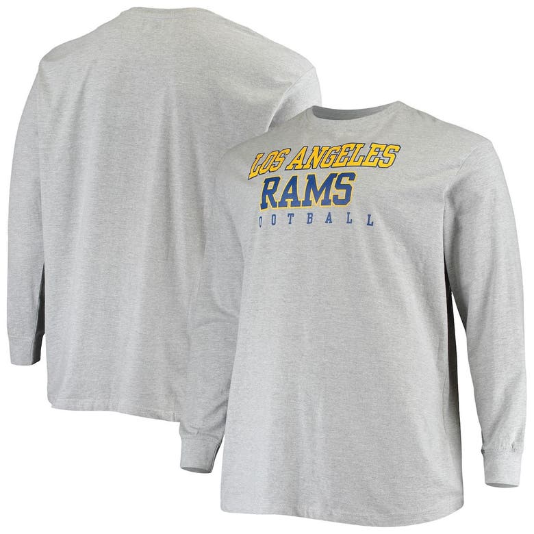 Straight Outta Rams Nation Mens T-Shirt - Heather Grey Mens 4X-Large