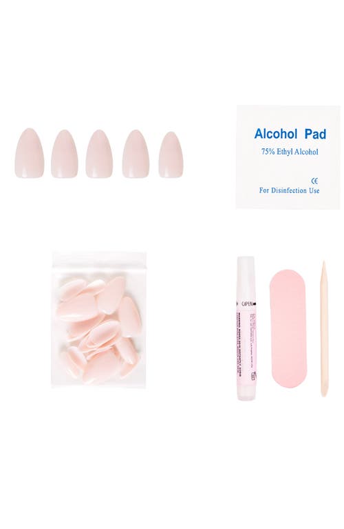 GLAMNETIC GLAMNETIC SHORT ALMOND PRESS-ON NAILS SET