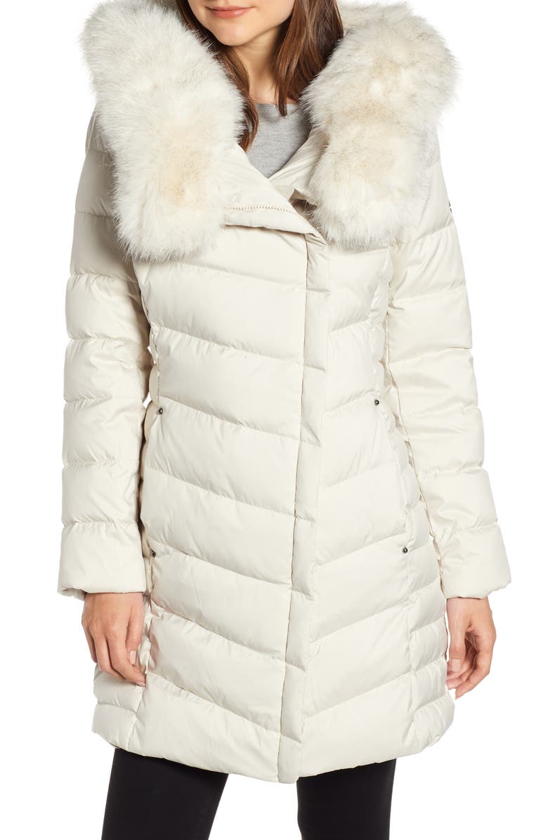 Image result for 3. Oversized Faux Fur Hood Puffer Coat: