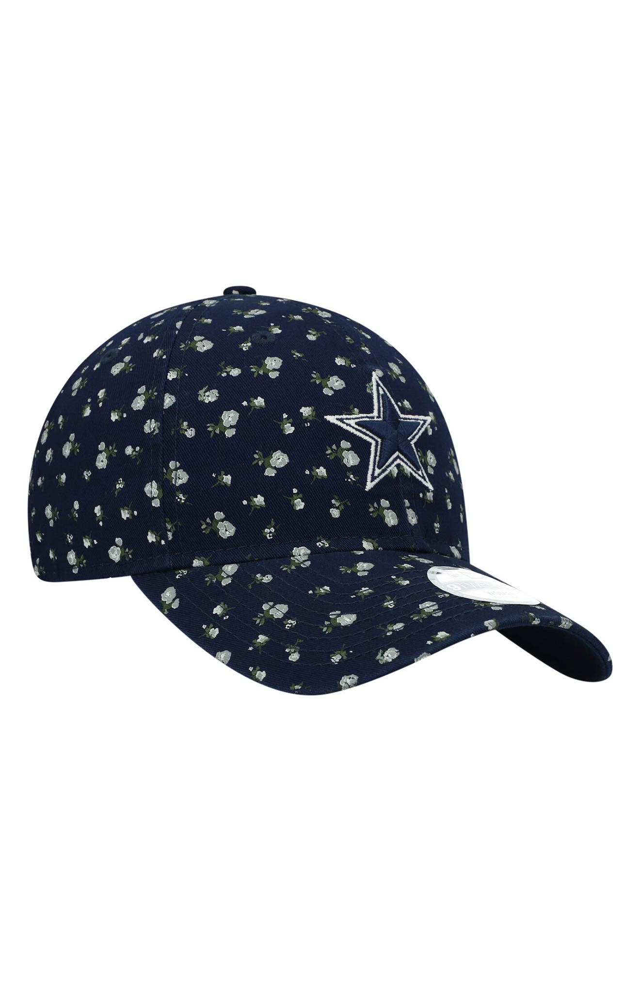 dallas cowboys floral hat