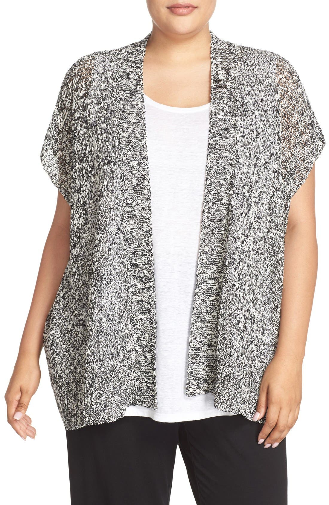 plus size short sleeve cardigans
