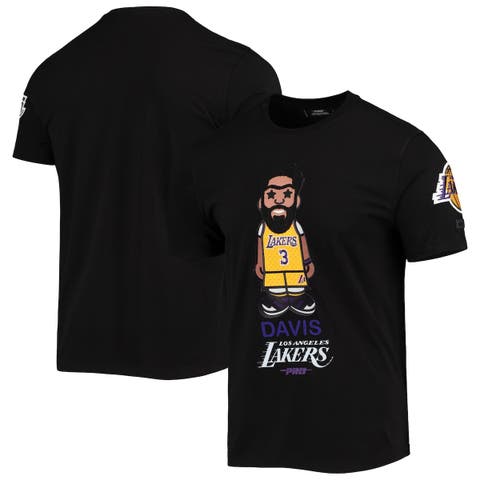 Men's Pro Standard Anthony Davis Black Los Angeles Lakers Caricature T ...