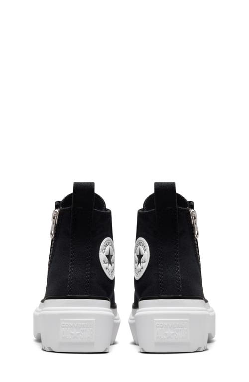 Shop Converse Kids' Chuck Taylor® All Star® Lugged High Top Sneaker In Black/black/white