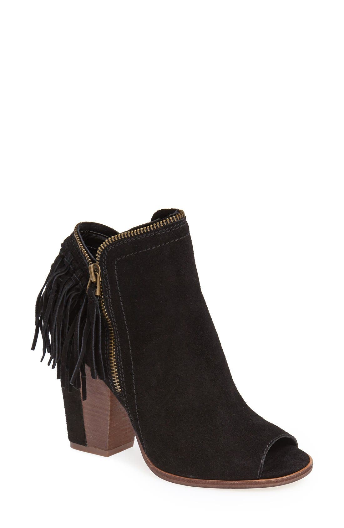 Dolce Vita: Nonah Bootie in Tan Suede
