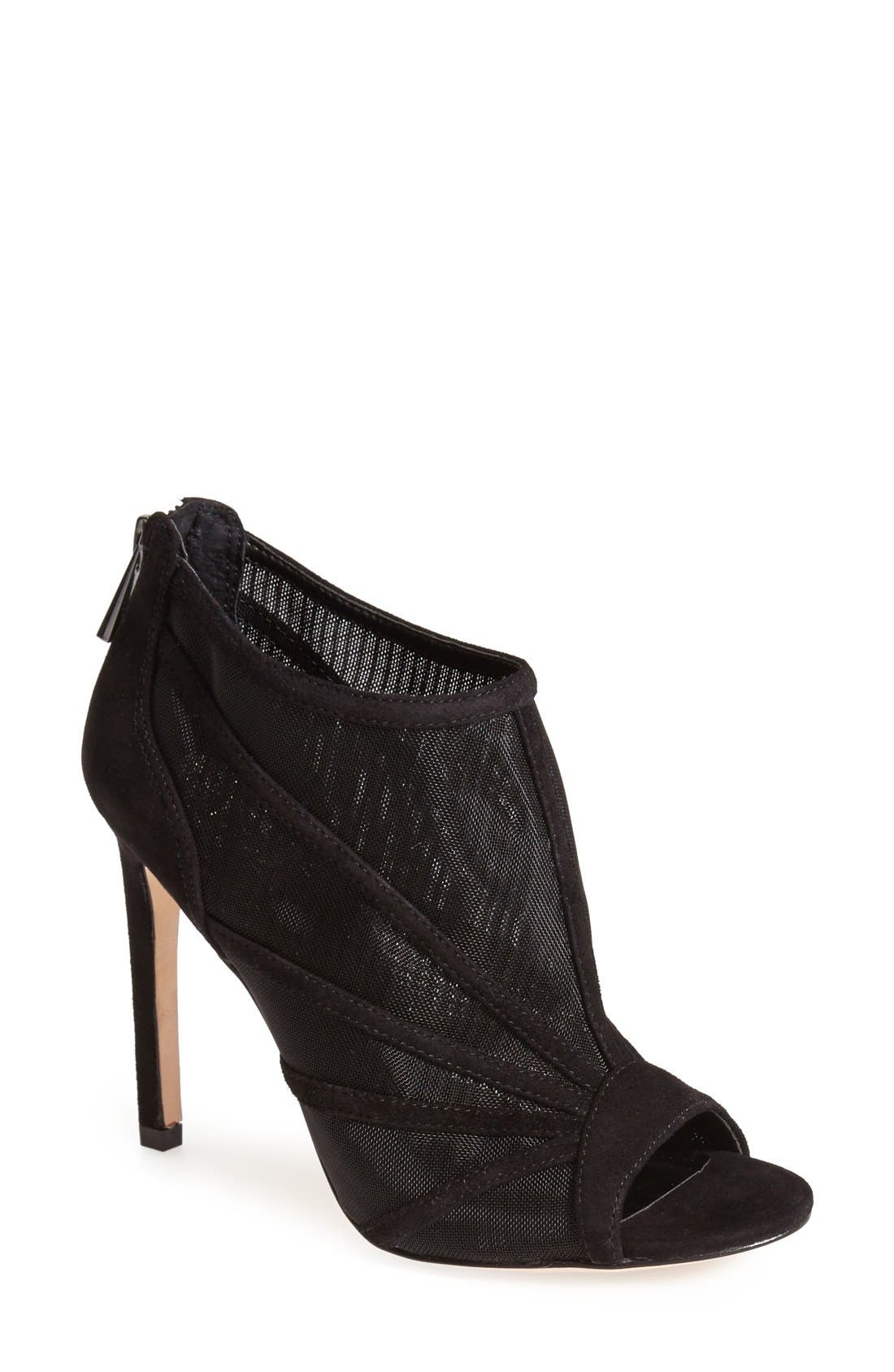 vince elsie peep toe bootie