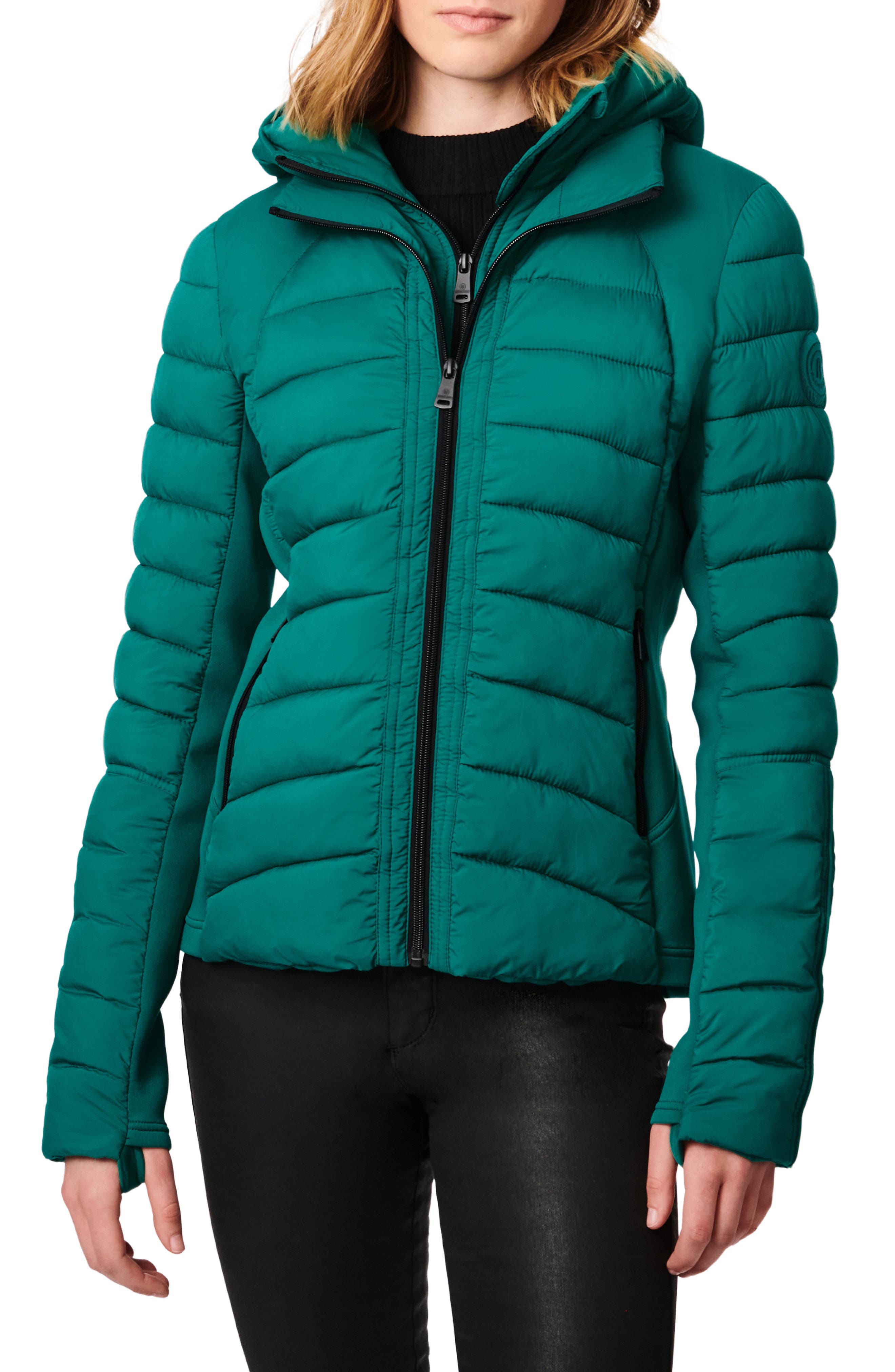 BURGUNDY RED GREEN BLACK BLUE 25% Recycled Waterproof Winter Parka Jacket Coat 