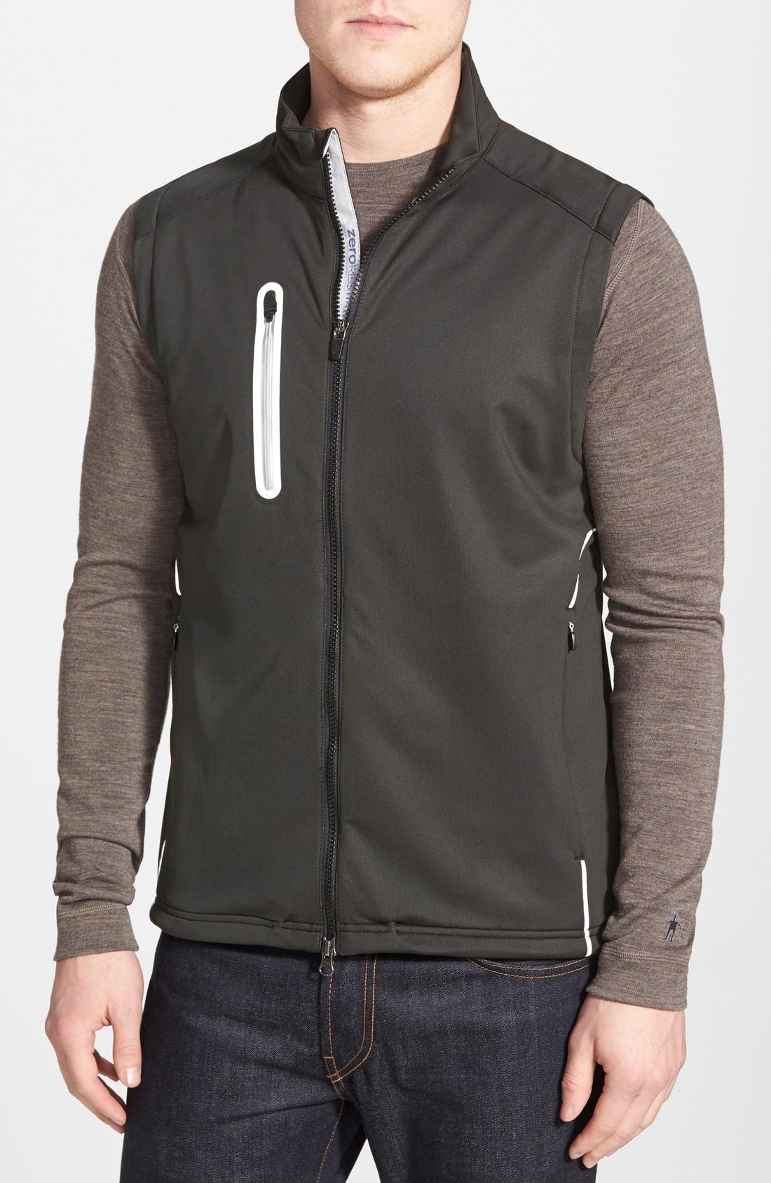 Zero Restriction 'Z550 2.0' Zip Front Tech Vest Nordstrom