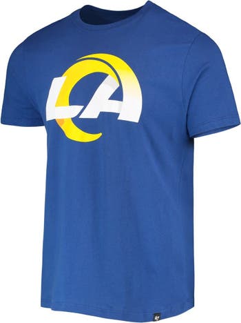 Men's '47 Royal Los Angeles Rams Irving Long Sleeve T-Shirt Size: Small