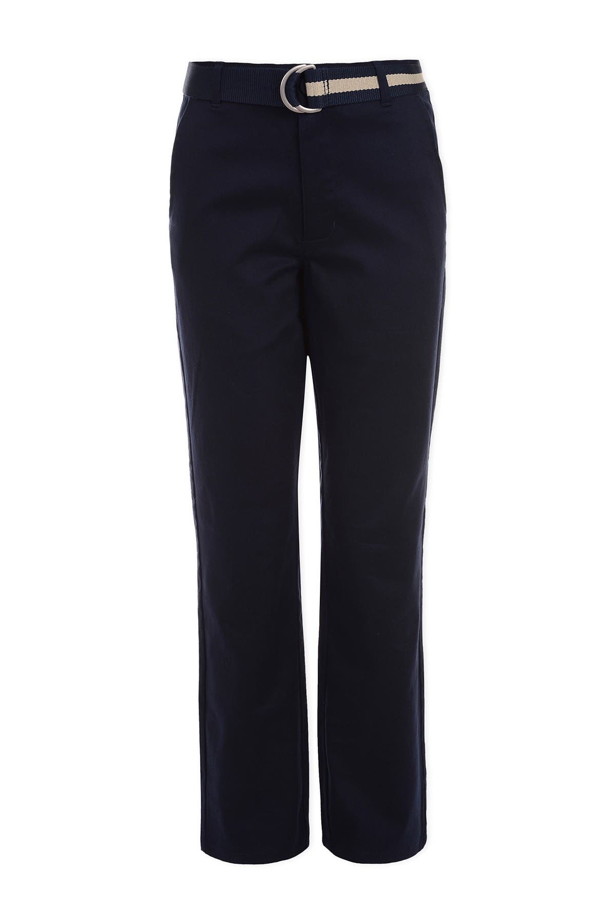 boys husky white pants