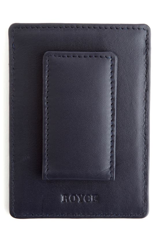 ROYCE NEW YORK ROYCE NEW YORK PERSONALIZED MAGNETIC MONEY CLIP CARD CASE