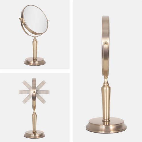 ZADRO ZADRO ANAHEIM MAKEUP MIRROR WITH 5X/1X MAGNIFICATION