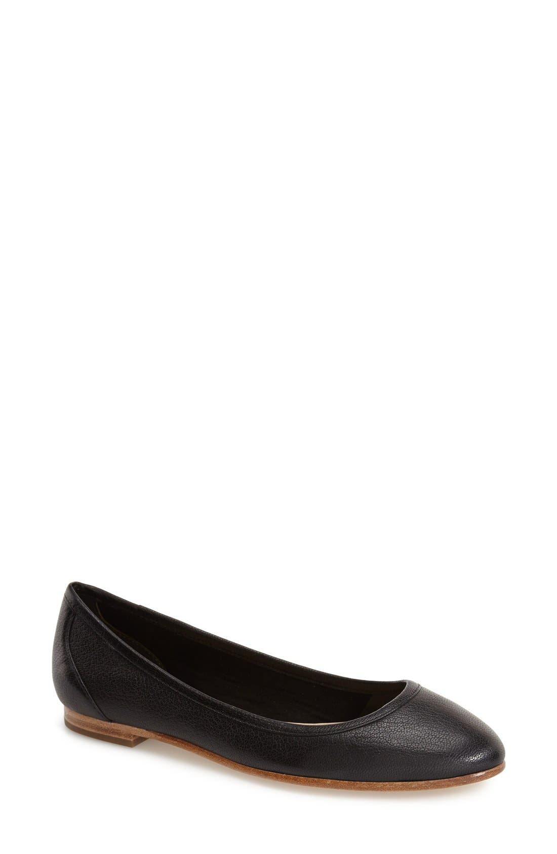 via spiga black flats