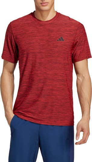 adidas Red Train T-Shirt Training | Stretch Nordstromrack Essentials