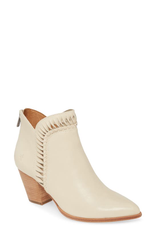 Frye Reed Bootie In Off White