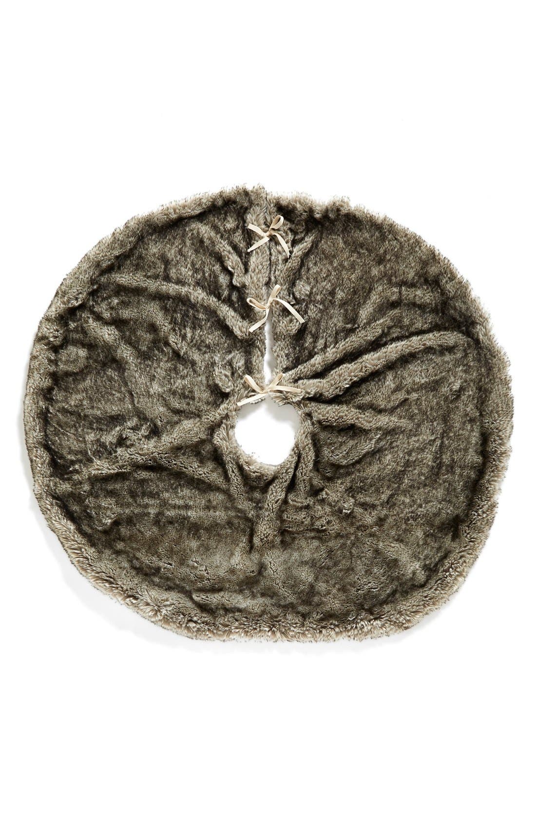 Nordstrom at Home 'Cuddle Up' Faux Fur Tree Skirt Nordstrom