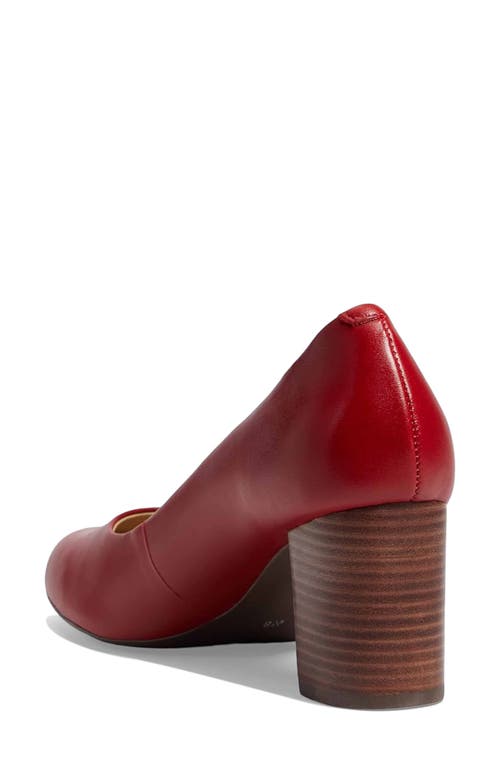 Marc Joseph New York Midtown Pump In Campari Napa