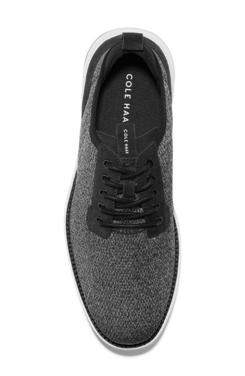 Shop Cole Haan Grand Atlantic Knit Sneaker In Black/dark Pavement Knit
