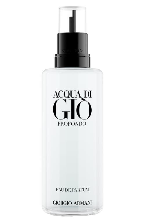 Shop Armani Collezioni Armani Beauty Acqua Di Gió Profondo Refillable Parfum