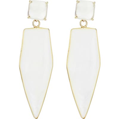 Panacea Agate Teardrop Earrings