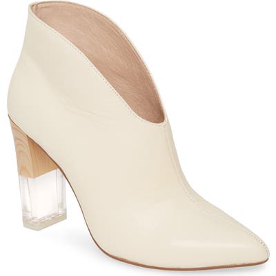 42 Gold Kisses Bootie, White