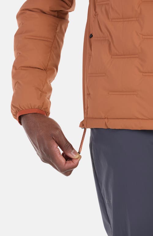 Shop Marmot Warmcube™ Active Novus Insulated Hooded Jacket In Auburn