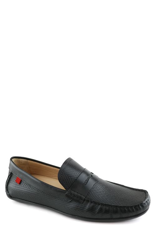 Marc Joseph New York Whyte Street Driving Shoe Black Embossed at Nordstrom,