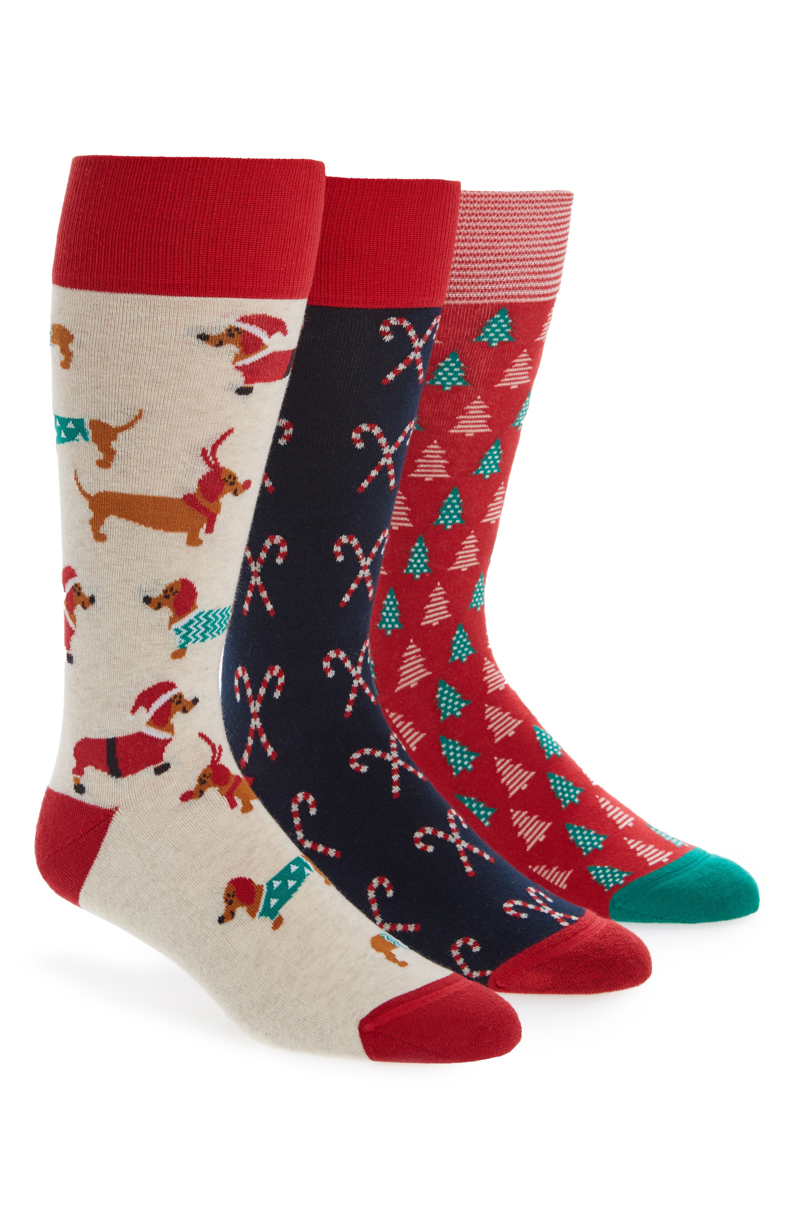 mens holiday socks