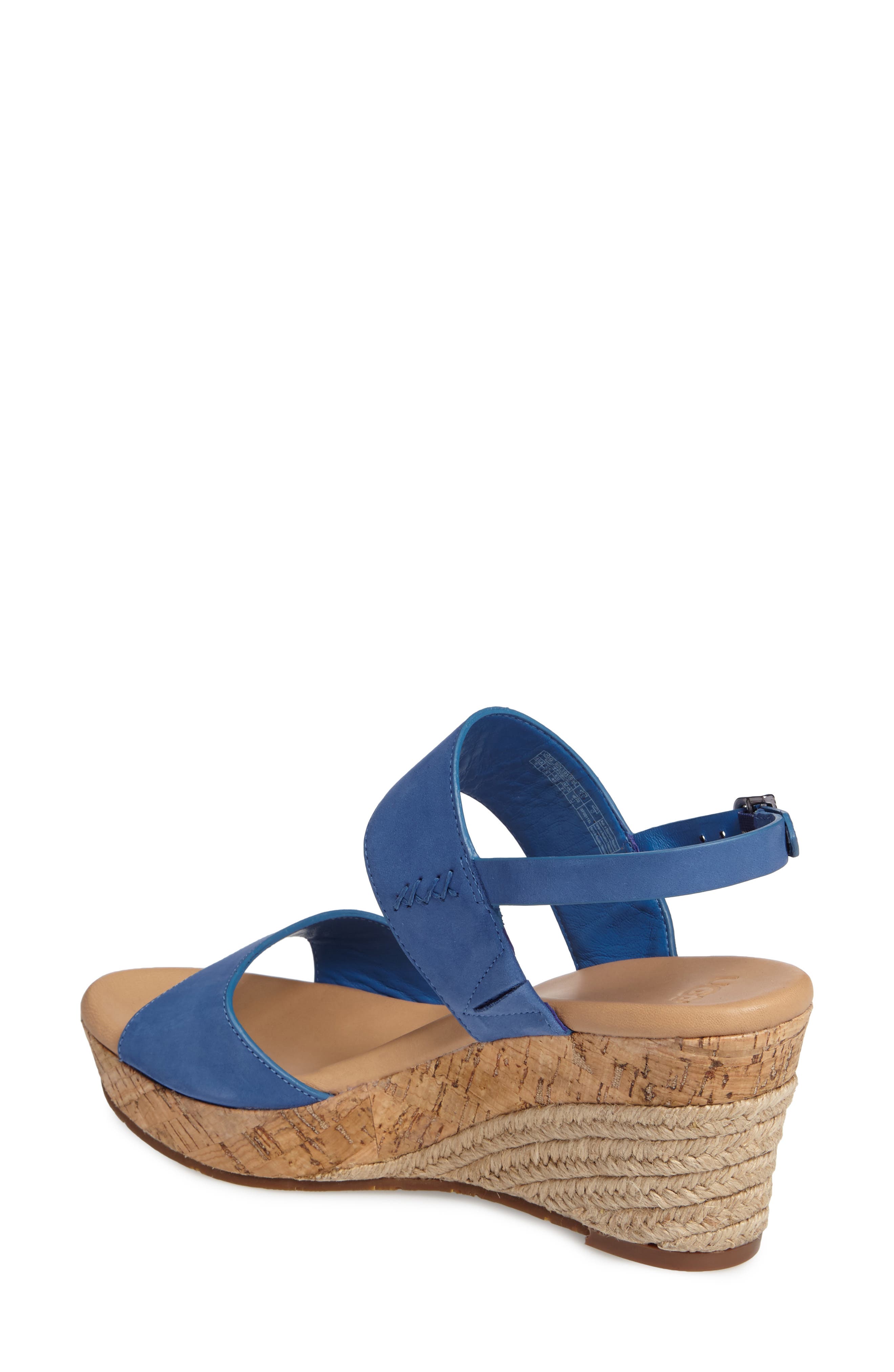 UGG (R) Elena Platform Wedge Sandal Nordstrom Rack