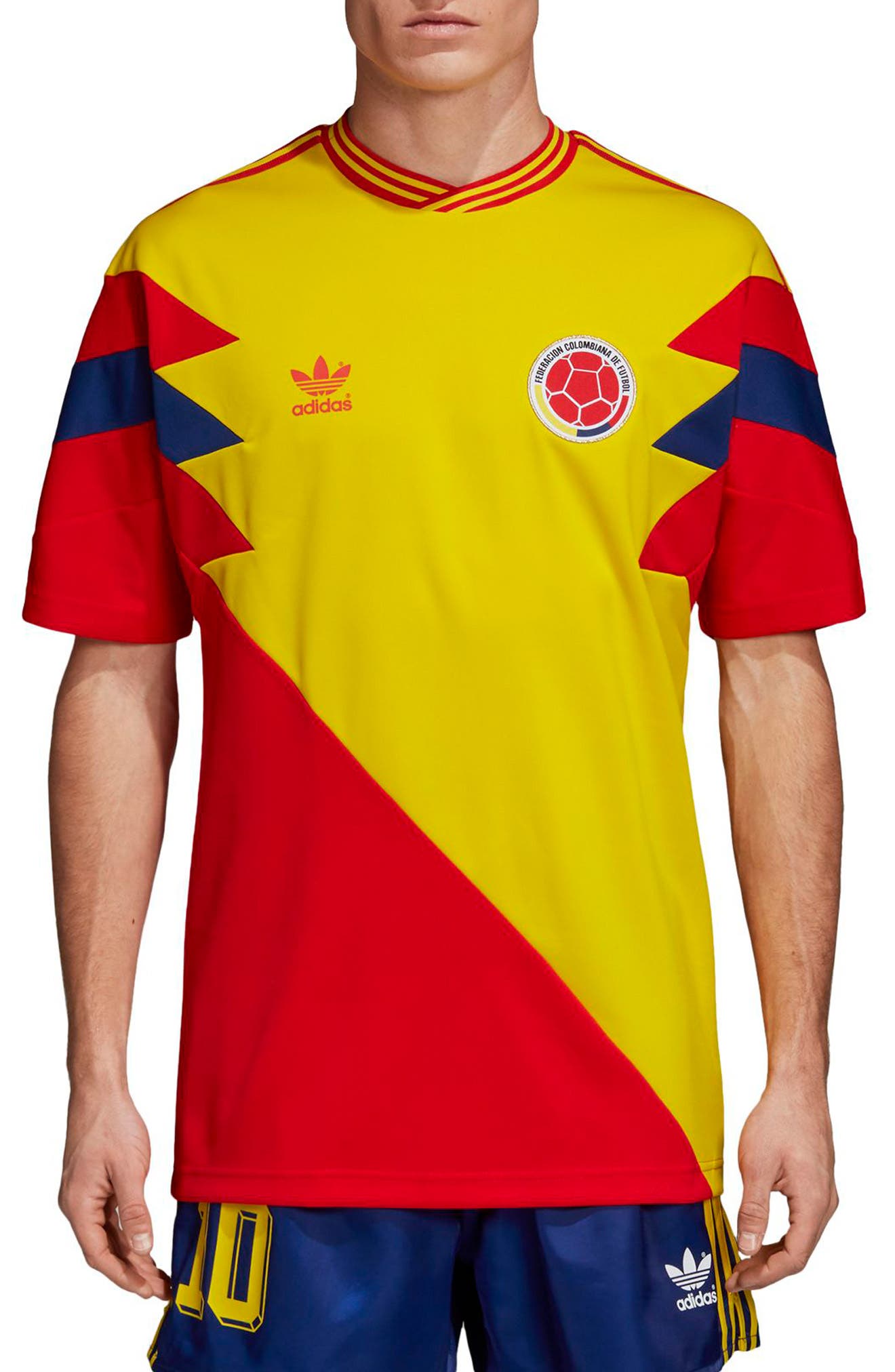 red colombia jersey