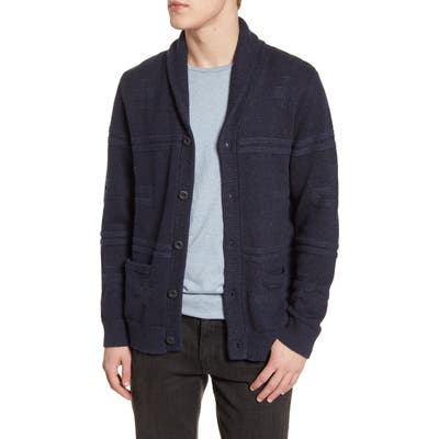 Pendleton Textured Cardigan, Blue