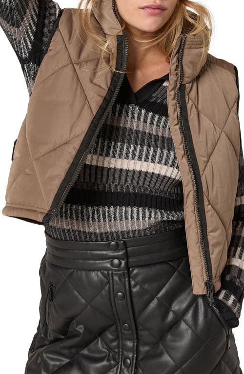 Shop Alp N Rock La Vitesse Ii Crop Water Repellent Insulated Vest In Birch