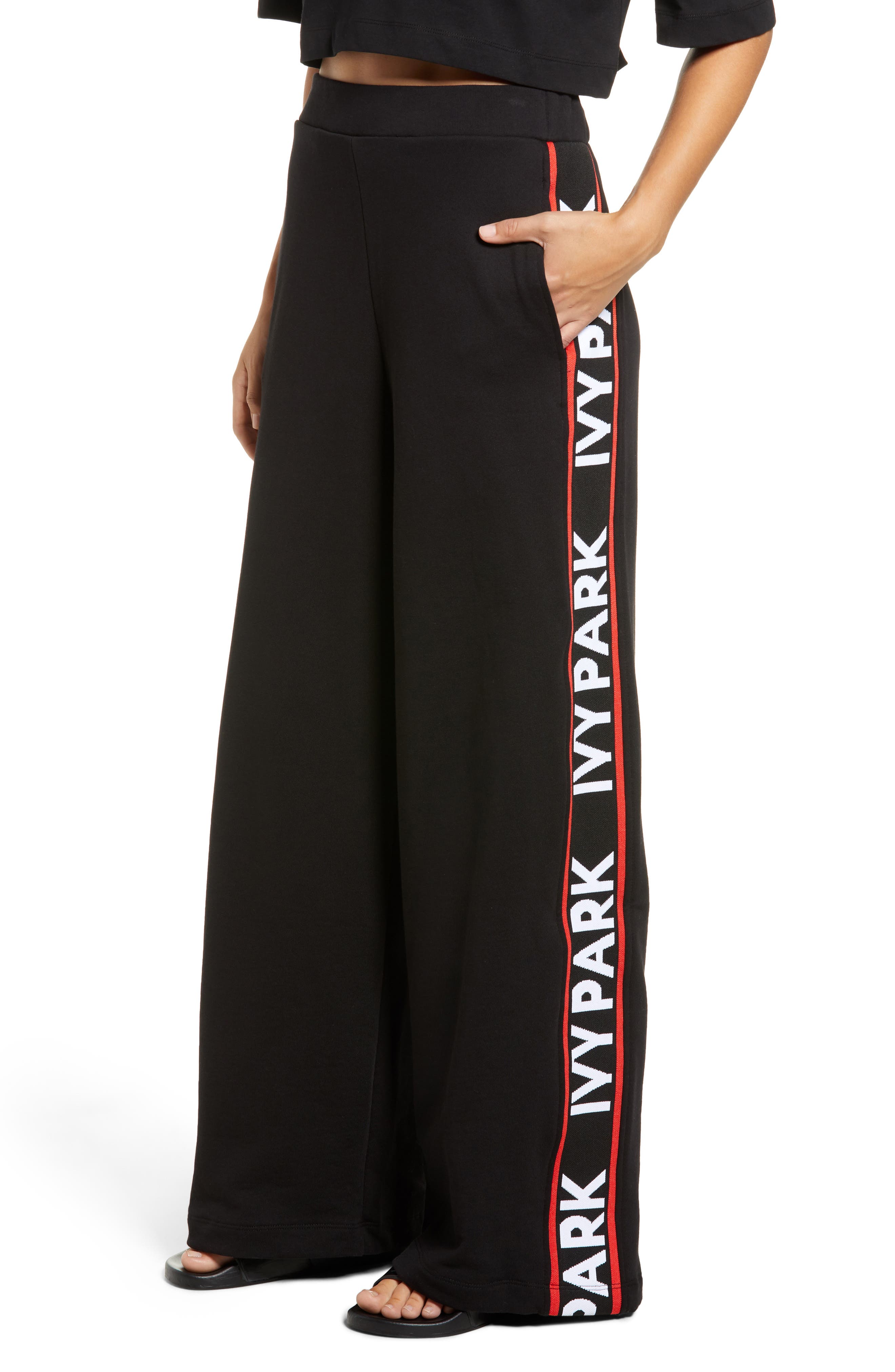 ivy park flat knit joggers