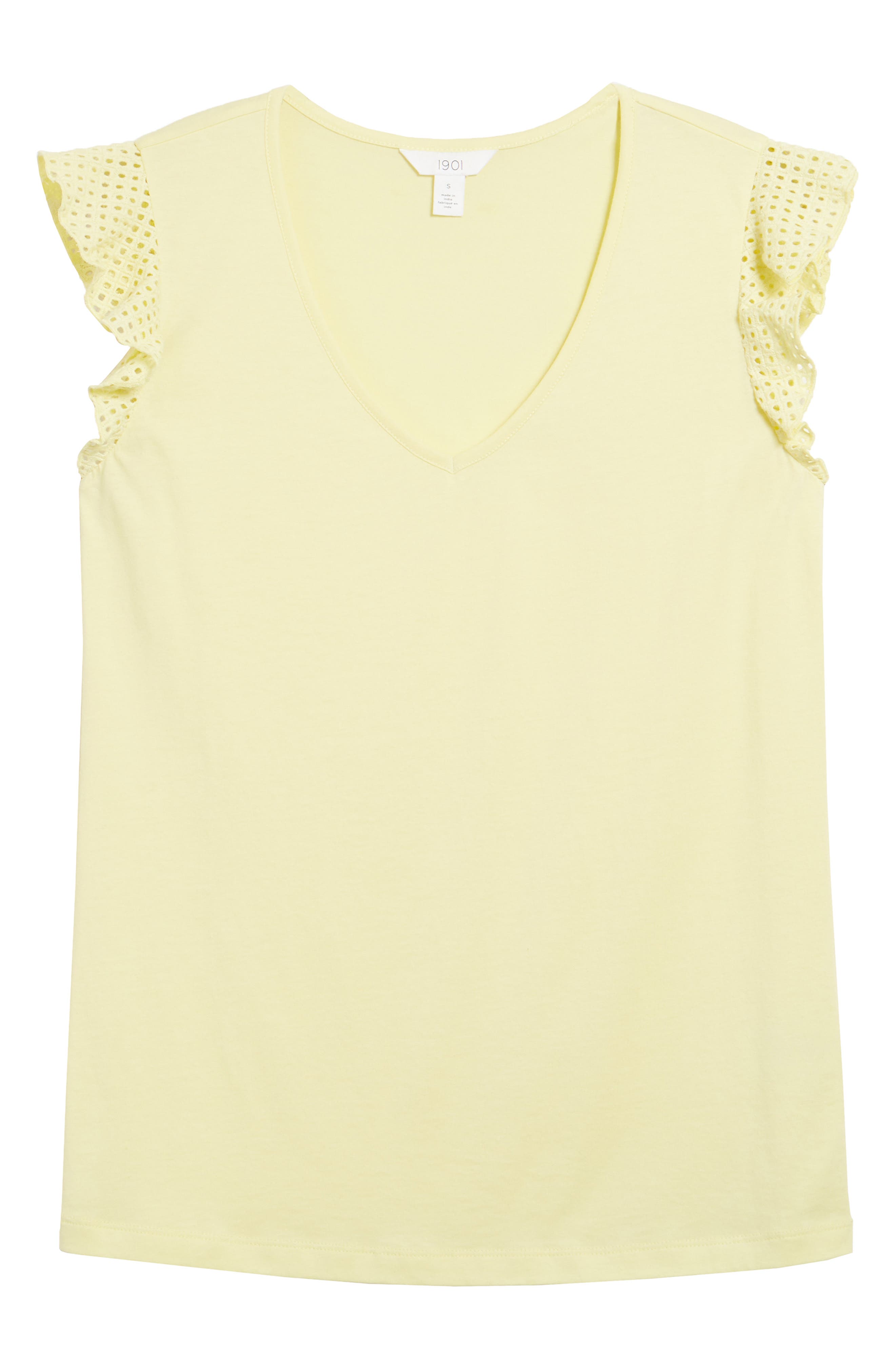 nordstrom yellow tops