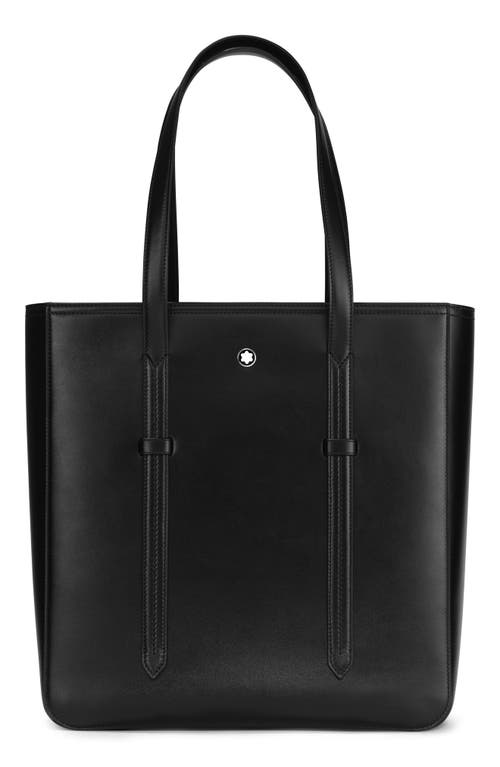 Montblanc Meisterstück Leather Tote in Black at Nordstrom