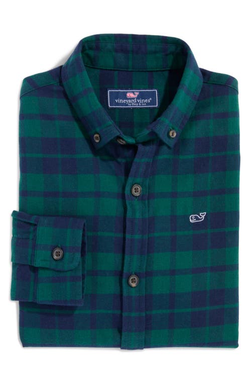 VINEYARD VINES VINEYARD VINES KIDS' PLAID COTTON BUTTON-DOWN SHIRT 