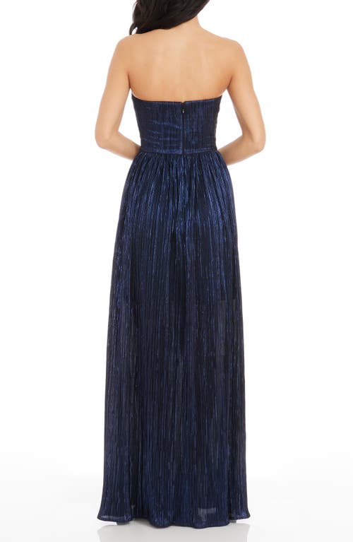 DRESS THE POPULATION DRESS THE POPULATION AUDRINA STRAPLESS GOWN 