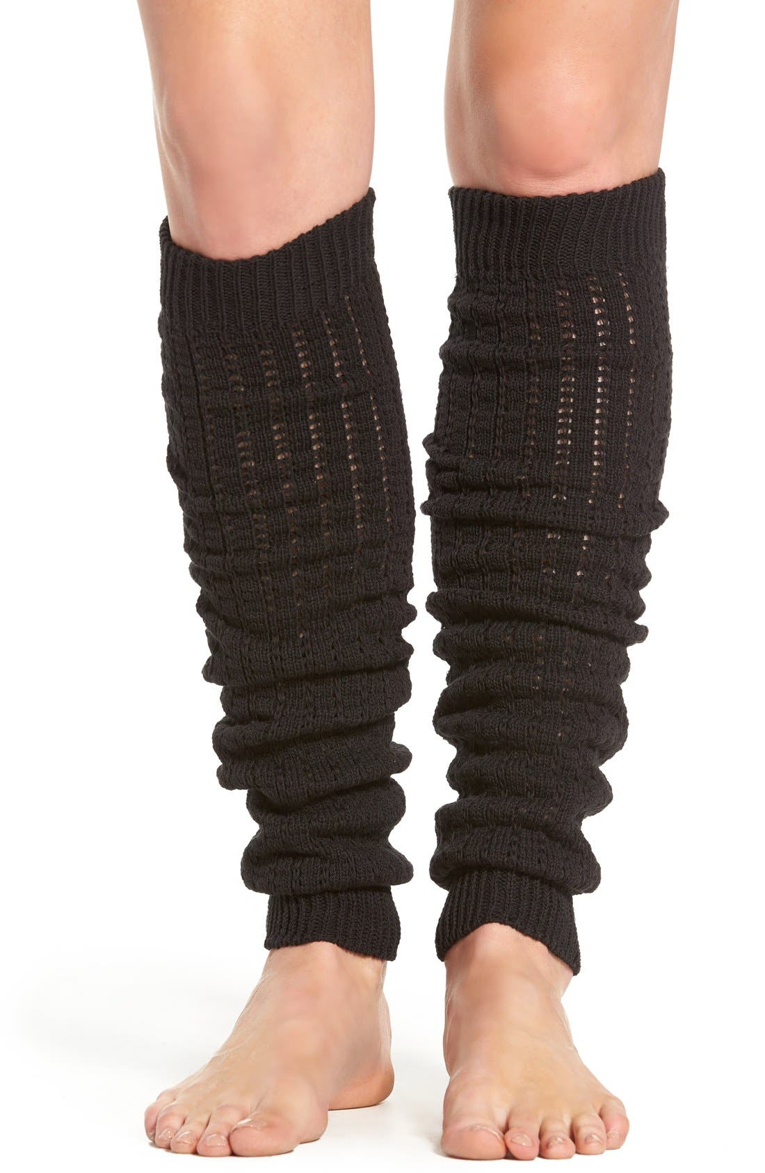 Hue Open Knit Leg Warmers Nordstrom