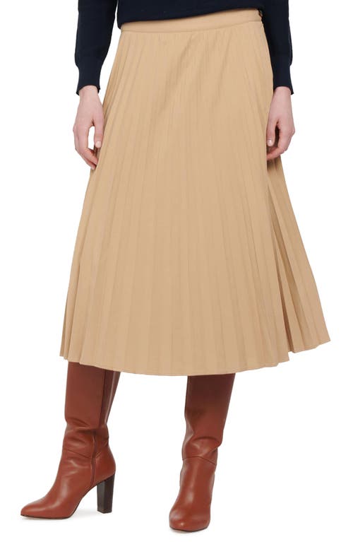 Barbour Rosefield Pleated Skirt in Hessian