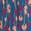 selected Blue Poseidon Vintage Blooms color