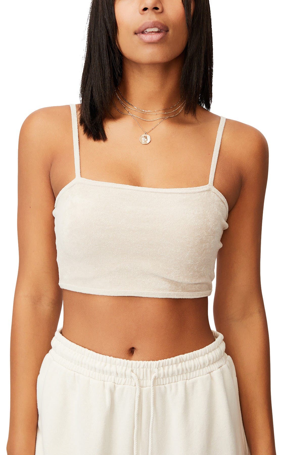 white crop top cotton on