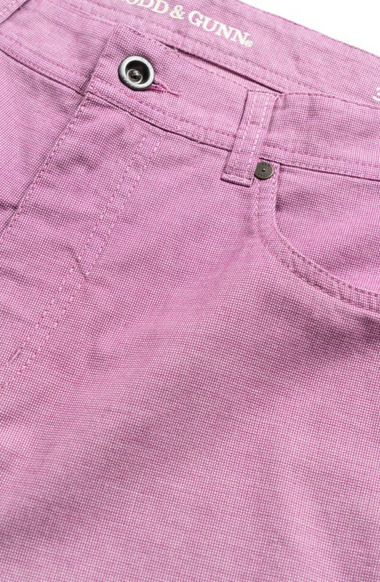 Shop Rodd & Gunn Gunn 5 Pocket Pants In Violet