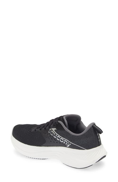 Shop Saucony Ride 17 Running Shoe In Black/white