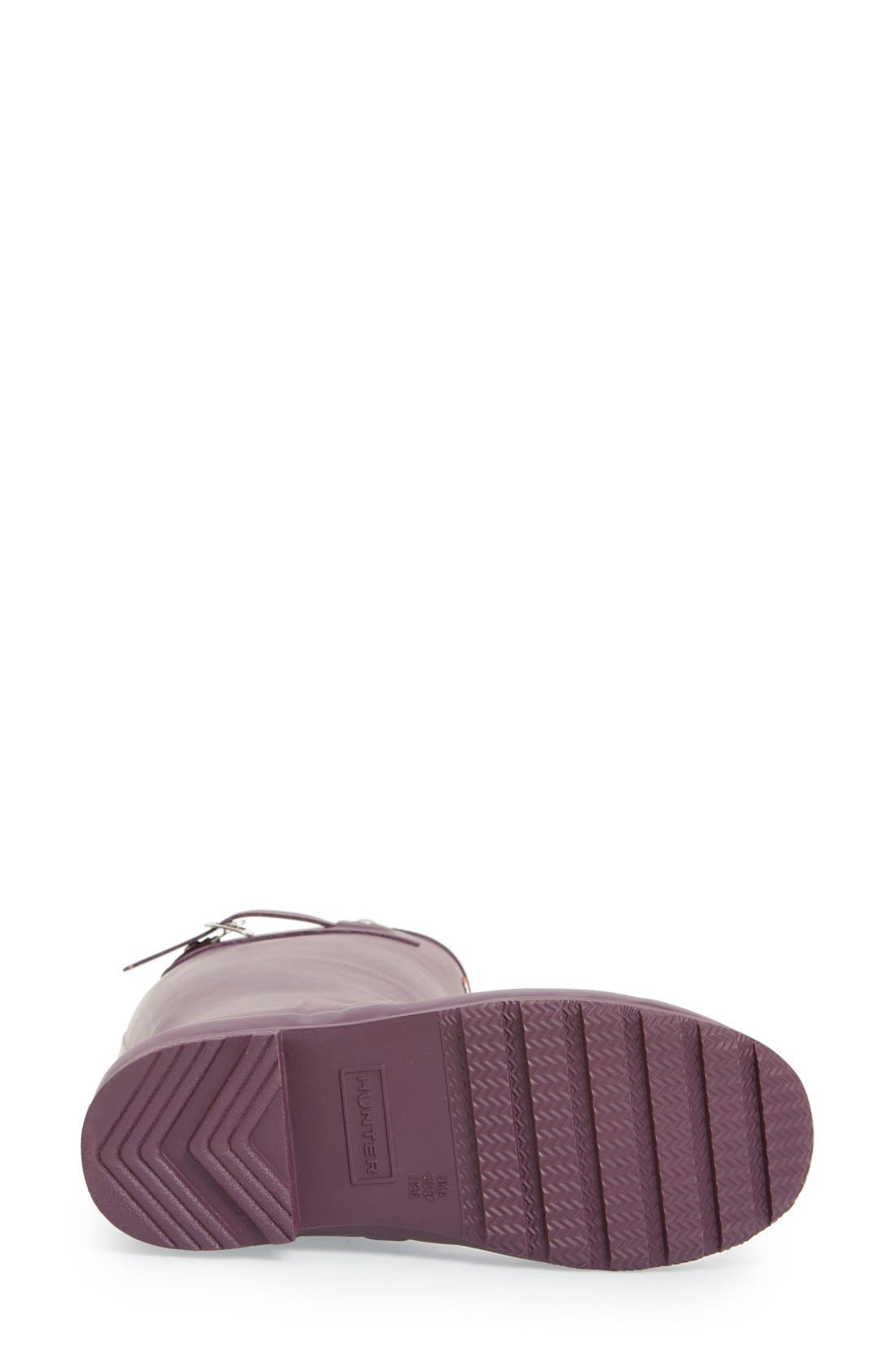 HUNTER,
                            Tour Packable Waterproof Rain Boot,
                            Alternate thumbnail 108, color,
                            524