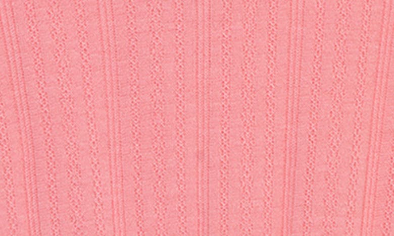 Shop Little Me Bubble Knit Romper & Headband Set In Pink
